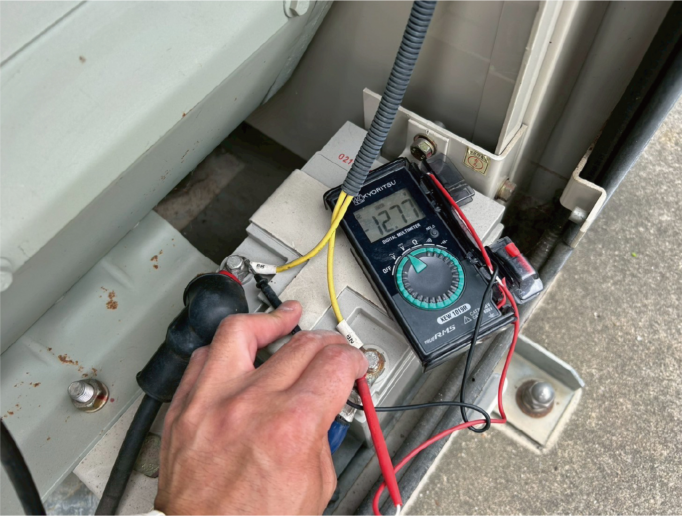 バッテリートラブル