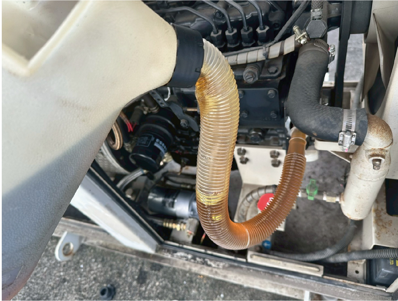 プライミングポンプ交換